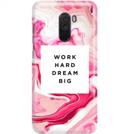 ETUI CLEAR NA TELEFON XIAOMI POCO F1 MARBLE WALLPAPER