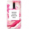 ETUI CLEAR NA TELEFON XIAOMI REDMI 8 MARBLE WALLPAPER