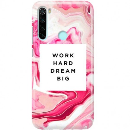 ETUI CLEAR NA TELEFON XIAOMI REDMI NOTE 8 MARBLE WALLPAPER