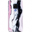 ETUI CLEAR NA TELEFON HUAWEI MATE 20 MARMUROWA TEKSTURA