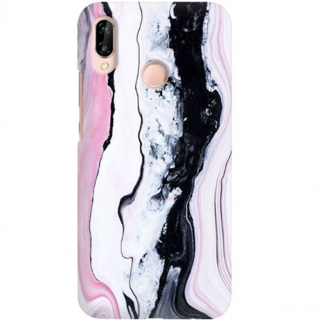 ETUI CLEAR NA TELEFON HUAWEI P20 LITE MARMUROWA TEKSTURA