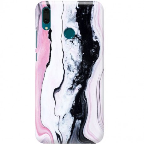 ETUI CLEAR NA TELEFON HUAWEI Y9 2019 MARMUROWA TEKSTURA