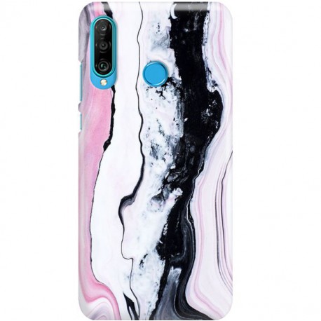 ETUI CLEAR NA TELEFON HUAWEI P30 LITE MARMUROWA TEKSTURA