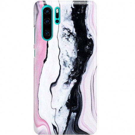 ETUI CLEAR NA TELEFON HUAWEI P30 PRO MARMUROWA TEKSTURA