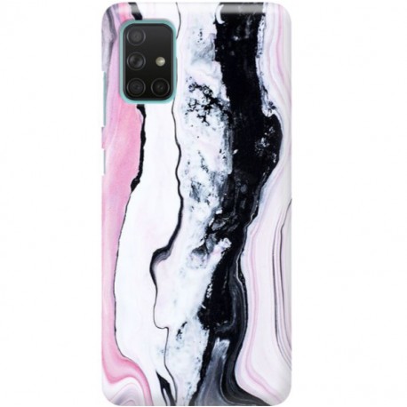 ETUI CLEAR NA TELEFON SAMSUNG GALAXY A71 MARMUROWA TEKSTURA