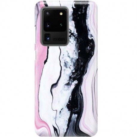 ETUI CLEAR NA TELEFON SAMSUNG GALAXY S11 PLUS / S20 ULTRA MARMUROWA TEKSTURA