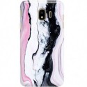 ETUI CLEAR NA TELEFON SAMSUNG GALAXY J4 2018 MARMUROWA TEKSTURA