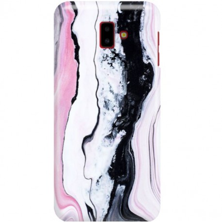 ETUI CLEAR NA TELEFON SAMSUNG GALAXY J6 PLUS 2018 MARMUROWA TEKSTURA