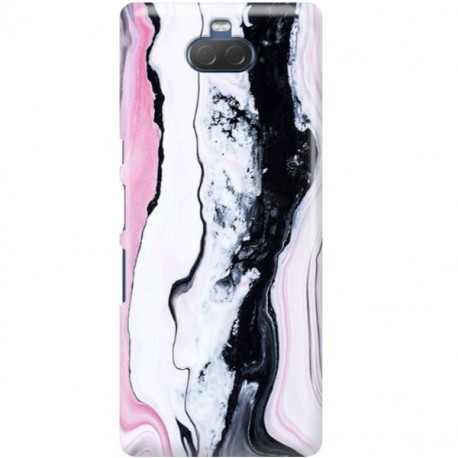 ETUI CLEAR NA TELEFON SONY XPERIA 10 MARMUROWA TEKSTURA