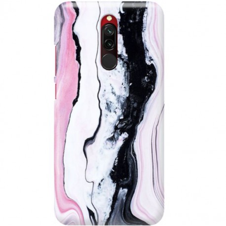 ETUI CLEAR NA TELEFON XIAOMI REDMI 8 MARMUROWA TEKSTURA