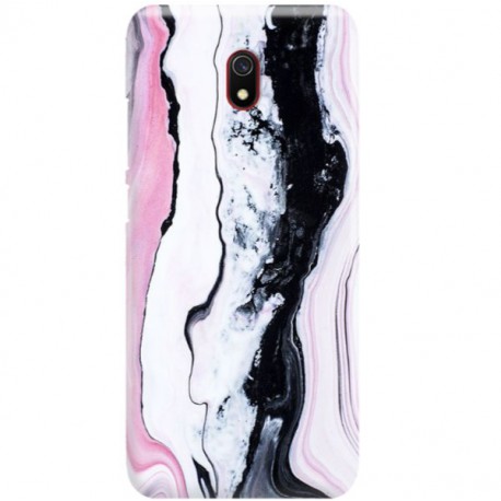 ETUI CLEAR NA TELEFON XIAOMI REDMI 8A MARMUROWA TEKSTURA