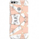 ETUI CLEAR NA TELEFON HUAWEI P SMART MARMUROWE TRÓJKĄTY