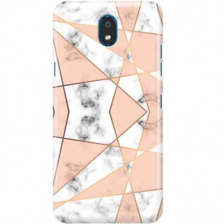 ETUI CLEAR NA TELEFON LG K30 2019 MARMUROWE TRÓJKĄTY