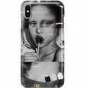 ETUI CLEAR NA TELEFON APPLE IPHONE X / XS MONA LISA Z LIZAKIEM