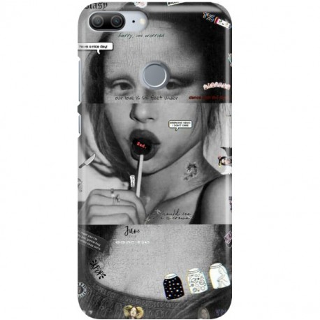 ETUI CLEAR NA TELEFON HUAWEI HONOR 9 LITE MONA LISA Z LIZAKIEM