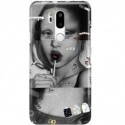 ETUI CLEAR NA TELEFON LG G7 MONA LISA Z LIZAKIEM