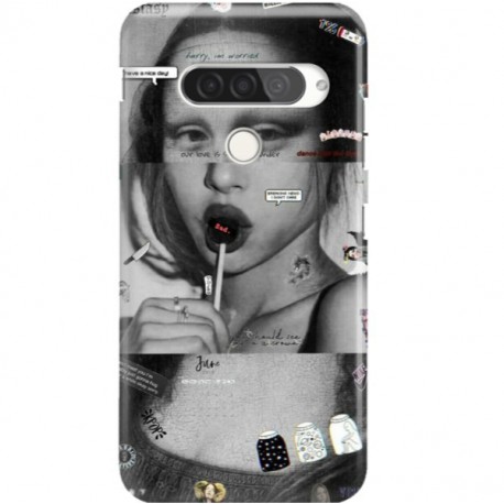 ETUI CLEAR NA TELEFON LG G8S / G8S THINQ MONA LISA Z LIZAKIEM