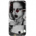ETUI CLEAR NA TELEFON MOTOROLA MOTO G8 PLUS MONA LISA Z LIZAKIEM
