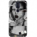 ETUI CLEAR NA TELEFON NOKIA 8.1 / X7 MONA LISA Z LIZAKIEM