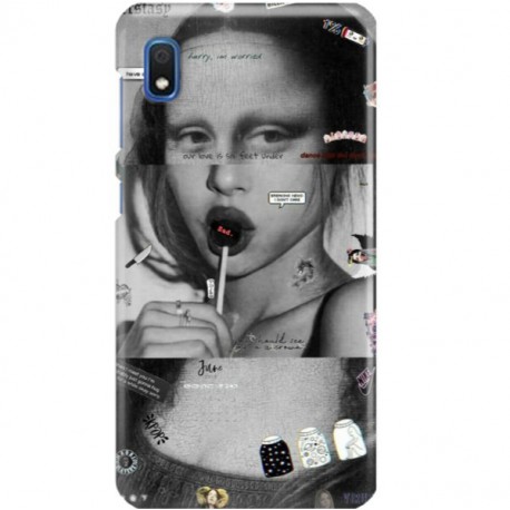 ETUI CLEAR NA TELEFON SAMSUNG GALAXY A10 MONA LISA Z LIZAKIEM