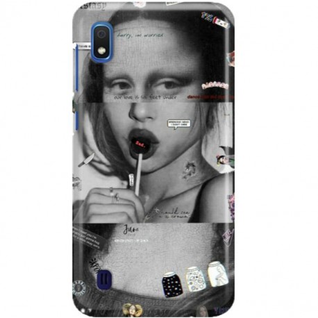 ETUI CLEAR NA TELEFON SAMSUNG GALAXY A10E MONA LISA Z LIZAKIEM