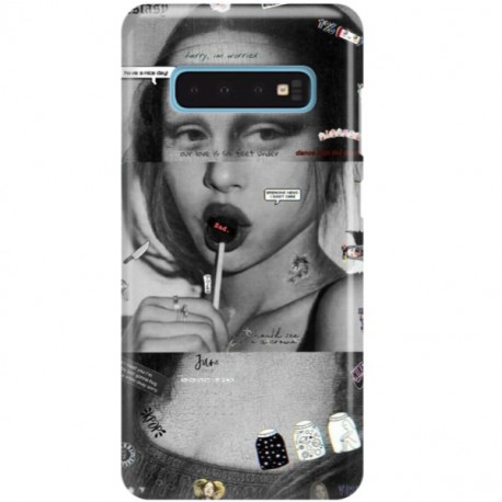 ETUI CLEAR NA TELEFON SAMSUNG GALAXY S10 MONA LISA Z LIZAKIEM