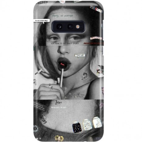 ETUI CLEAR NA TELEFON SAMSUNG GALAXY S10E MONA LISA Z LIZAKIEM