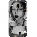 ETUI CLEAR NA TELEFON SAMSUNG GALAXY J4 2018 MONA LISA Z LIZAKIEM