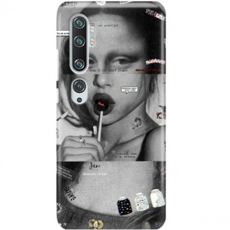 ETUI CLEAR NA TELEFON XIAOMI MI NOTE 10 MONA LISA Z LIZAKIEM
