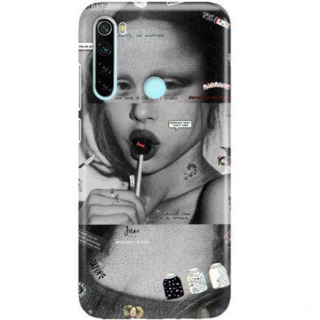 ETUI CLEAR NA TELEFON XIAOMI REDMI NOTE 8 MONA LISA Z LIZAKIEM