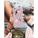 ETUI CLEAR NA TELEFON APPLE IPHONE 6 / 6S PINK ROSE