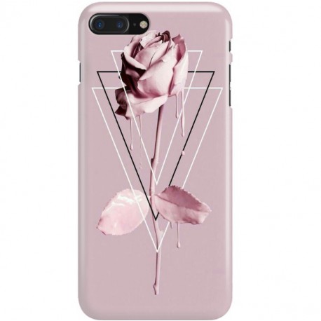 ETUI CLEAR NA TELEFON APPLE IPHONE 7 PLUS / 8 PLUS PINK ROSE