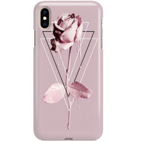 ETUI CLEAR NA TELEFON APPLE IPHONE XS MAX PINK ROSE