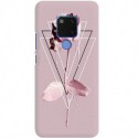 ETUI CLEAR NA TELEFON HUAWEI MATE 20 PINK ROSE