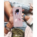 ETUI CLEAR NA TELEFON HUAWEI MATE 20 PINK ROSE