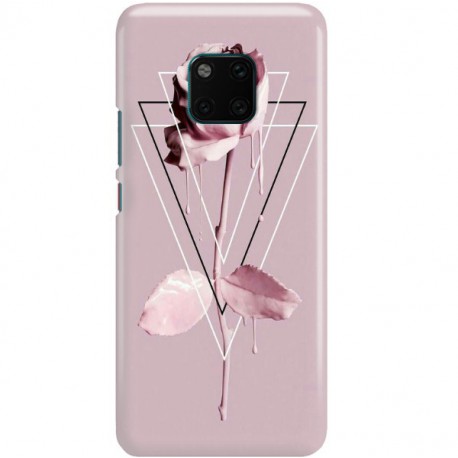 ETUI CLEAR NA TELEFON HUAWEI MATE 20 PRO PINK ROSE