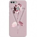 ETUI CLEAR NA TELEFON HUAWEI P SMART PINK ROSE