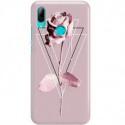 ETUI CLEAR NA TELEFON HUAWEI P SMART Z / HONOR 9X PINK ROSE