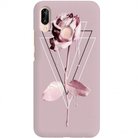 ETUI CLEAR NA TELEFON HUAWEI P20 LITE PINK ROSE