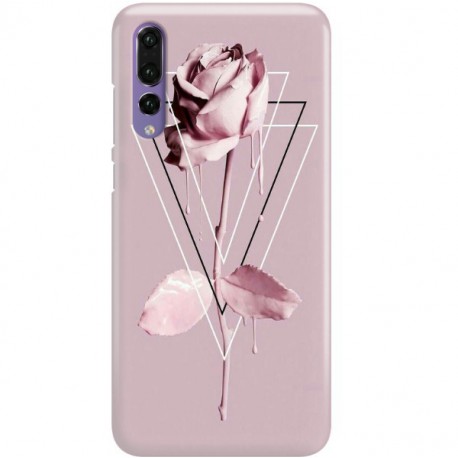 ETUI CLEAR NA TELEFON HUAWEI P20 PRO PINK ROSE