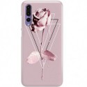 ETUI CLEAR NA TELEFON HUAWEI P20 PRO PINK ROSE