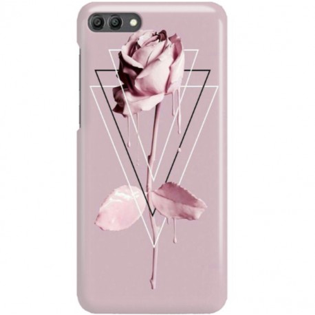 ETUI CLEAR NA TELEFON HUAWEI Y9 2018 PINK ROSE
