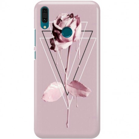 ETUI CLEAR NA TELEFON HUAWEI Y9 2019 PINK ROSE