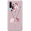 ETUI CLEAR NA TELEFON HUAWEI P30 PINK ROSE
