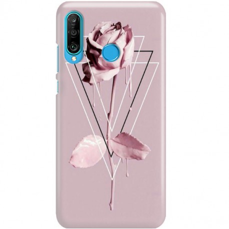 ETUI CLEAR NA TELEFON HUAWEI P30 LITE PINK ROSE