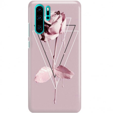 ETUI CLEAR NA TELEFON HUAWEI P30 PRO PINK ROSE