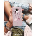 ETUI CLEAR NA TELEFON LG G7 PINK ROSE