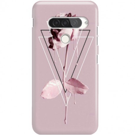 ETUI CLEAR NA TELEFON LG G8S / G8S THINQ PINK ROSE