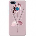 ETUI CLEAR NA TELEFON MOTOROLA MOTO E6 PLAY PINK ROSE
