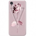 ETUI CLEAR NA TELEFON MOTOROLA MOTO E6 PLUS PINK ROSE